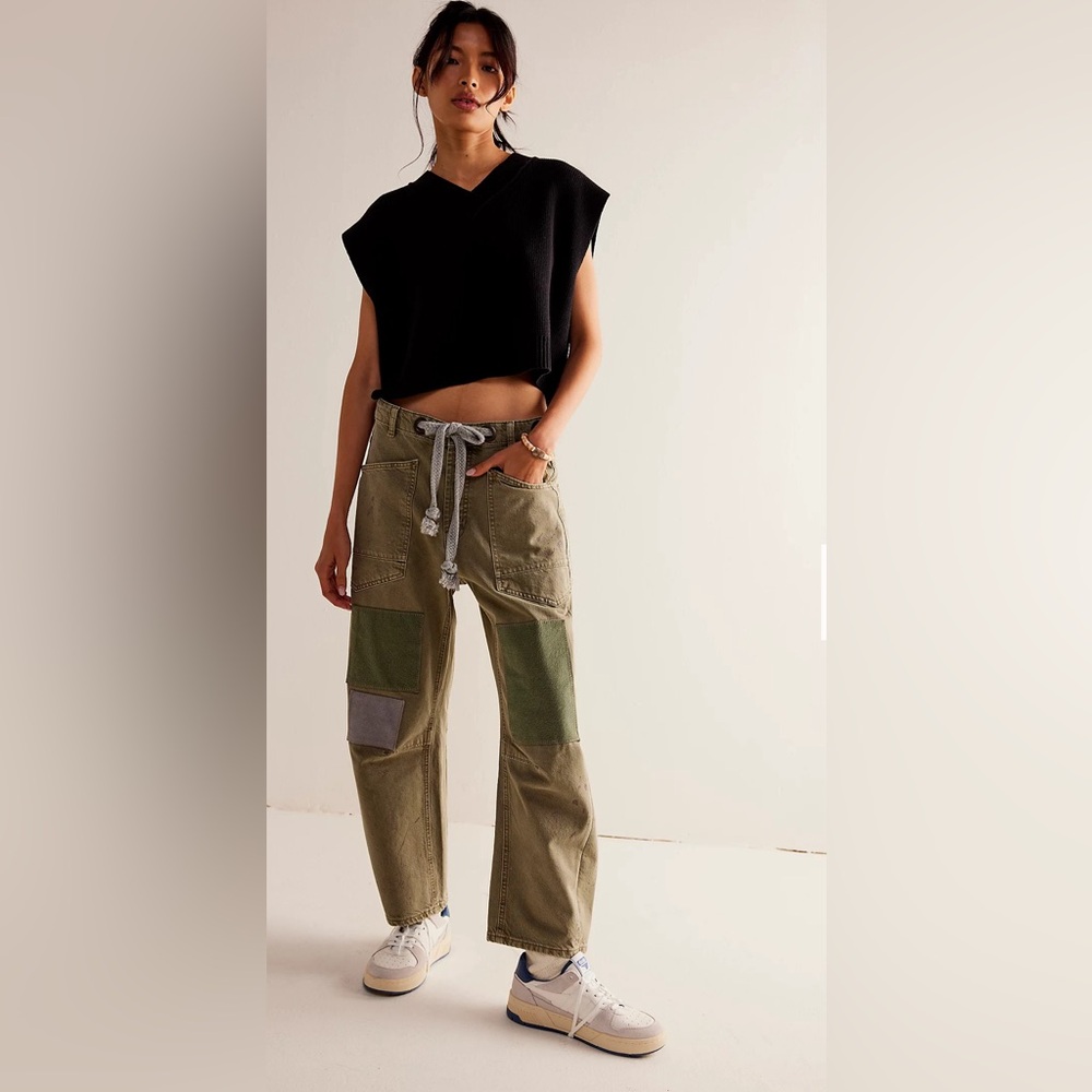 We The Free Moxie Pull-On Barrel Jeans